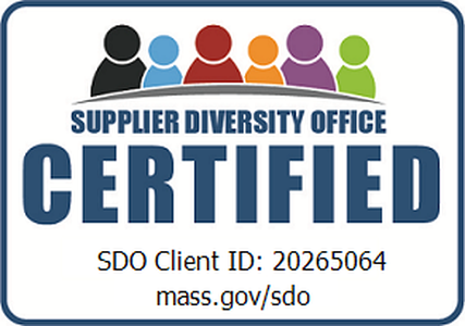 Massachusetts Supplier Diversity Office Certified, SDO Client ID 20265064
